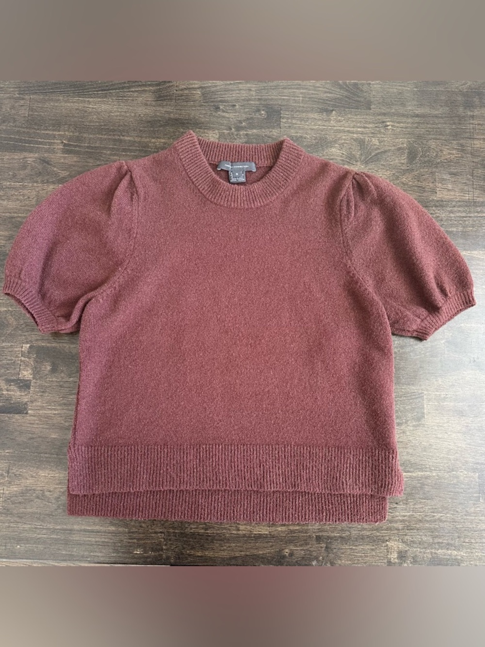 French Connection Vhari Puff Sleeve Sweater - Size S